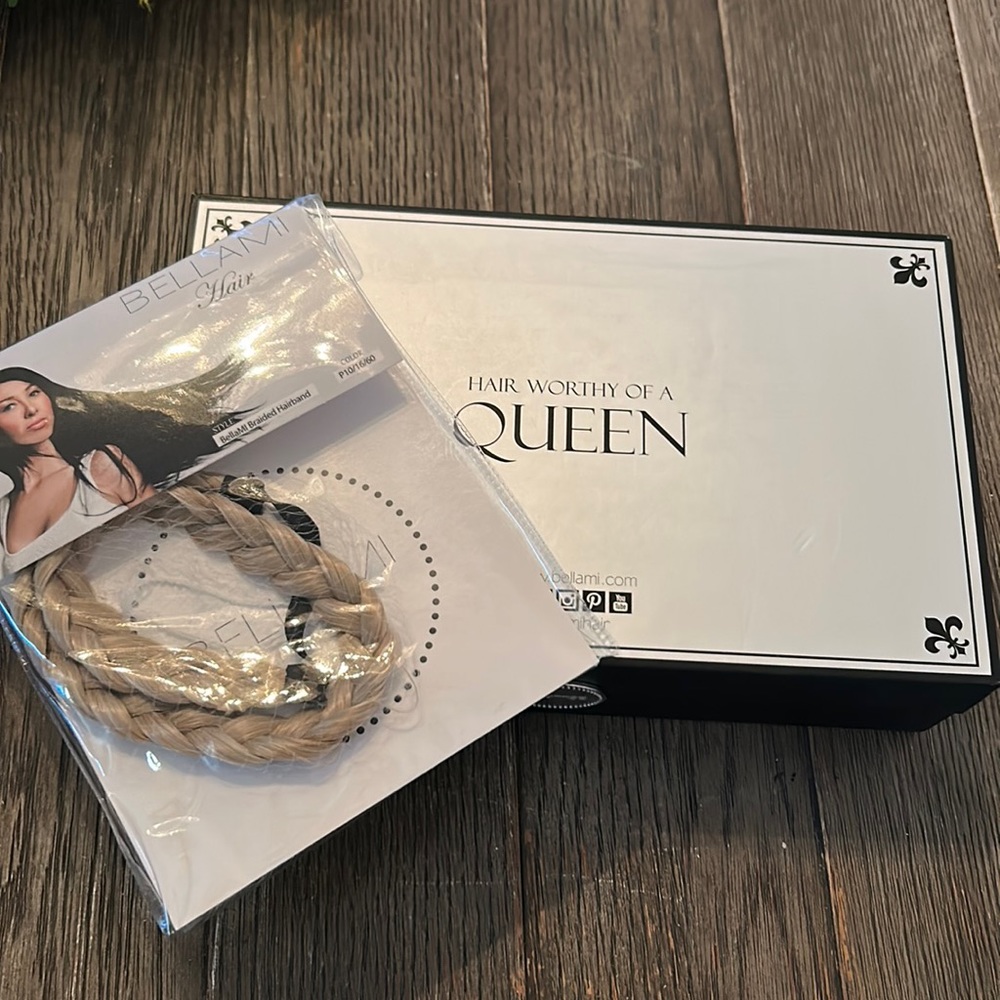 Bellami braid with box color P10/16/60